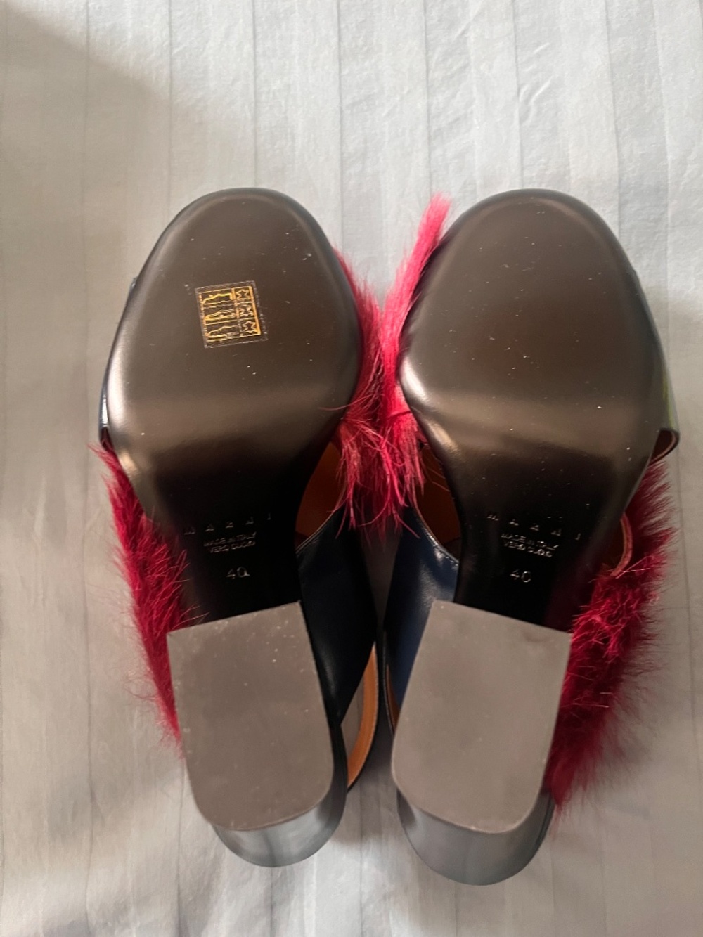 Marni Feathered Sandals - Picture 5 of 6